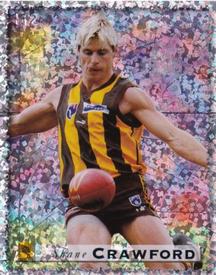 1999 Select AFL Stickers #112 Shane Crawford Front